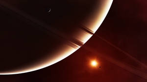 暖かな土星 4K