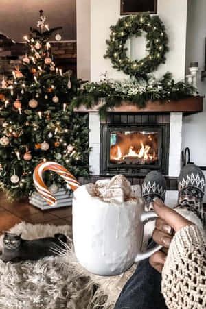 クリスマスの美的な写真 — クリスマス エスセティック 壁紙