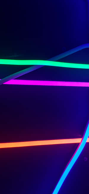 iPhone ネオン背景 — Galaxy XCover7 Pro 壁紙