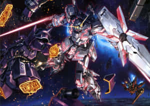 最先端技術と精鋭クルーを備えたガンダム、戦闘準備完了！ — ガンダム GIF 壁紙
