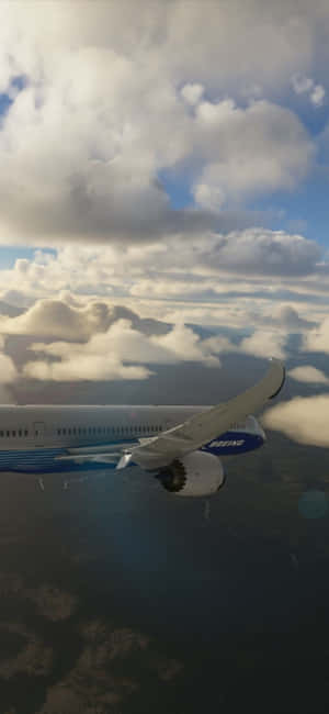 iPhone Xs Microsoft Flight Simulator 背景 — Xiaomi 14 壁紙