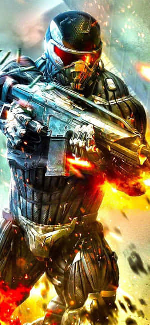 iPhone X Crysis 3 背景 — iPhone 16 壁紙