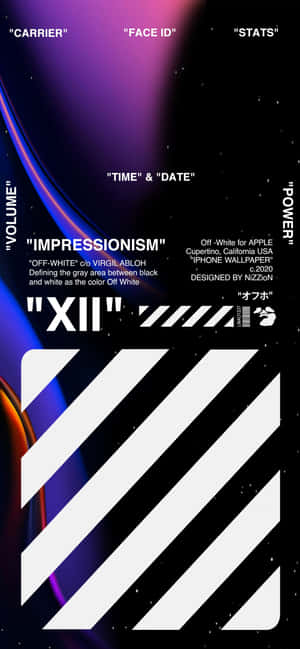 Off White iPad — iPhone 17 壁紙