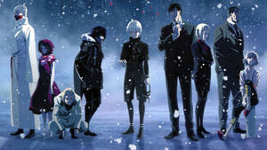 東京喰種キャラクター集合アートの壁紙 — アニメキャラクター 壁紙