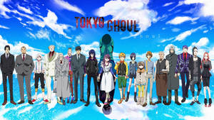 東京喰種キャラクター青空ポスター壁紙 — 東京喰種 キャラクター 壁紙