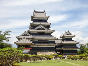松本城 五層の外観 — 日本 壁紙
