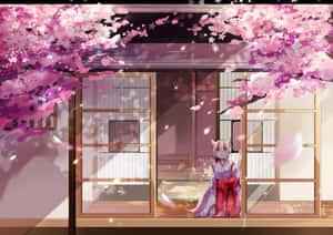 桜の背景 — 桜 壁紙