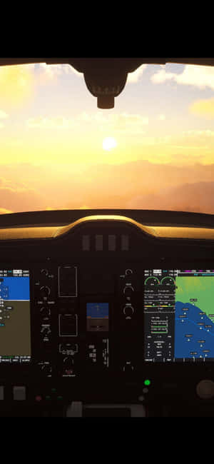 iPhone XS Microsoft Flight Simulator 背景 — IQOO Neo 10 壁紙
