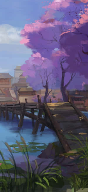 水彩画 iPhone — Redmi Note 15 壁紙