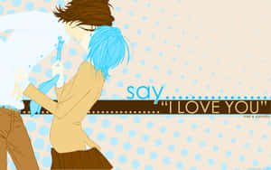 I Love Youの背景 — 愛してる 壁紙