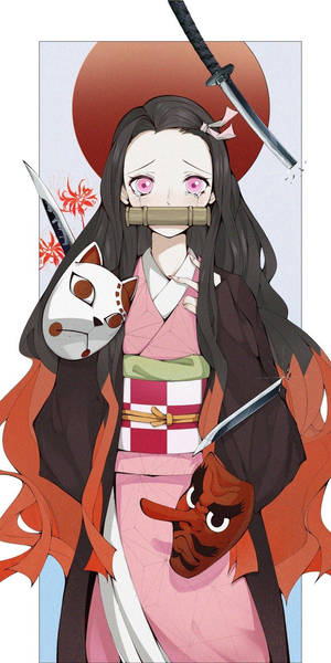 泣く鬼殺隊・禰豆子 — 鬼滅の刃 炭治郎 壁紙