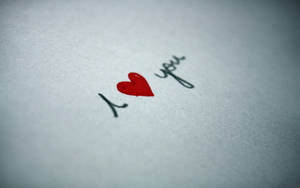 手書きのI Love You So Much