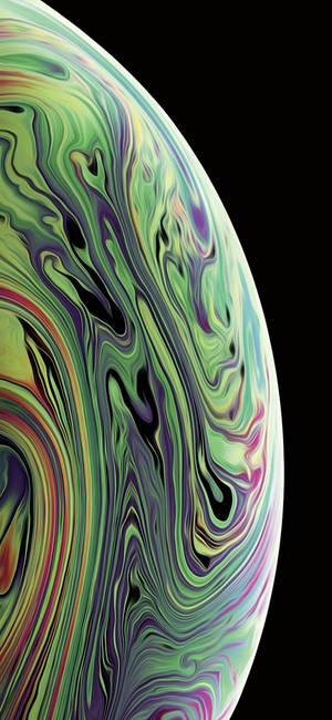 濃い黄緑 iPhone Xs壁紙 — iPhone Xs 壁紙