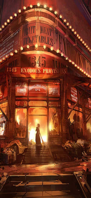 iPhone Xs Max Bioshock Infinite 背景 — iPhone Xs Max 壁紙