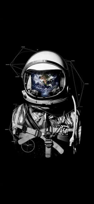 宇宙飛行士のiPhone — Pixel 7 Pro 壁紙