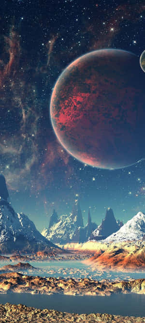 異星の風景アート