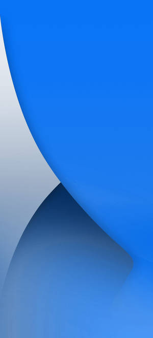 白と青のiPhone — Pixel 11 壁紙