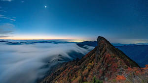 石鎚山の快晴壁紙