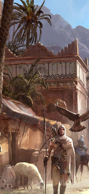 Iphone X Assassin's Creed Origins Background — OnePlus Nord CE6 壁紙