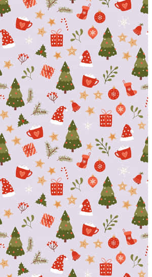 レッドクリスマスの背景