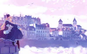 神秘の森に広がる魅惑のアニメ風景 — 美しいアニメ 壁紙