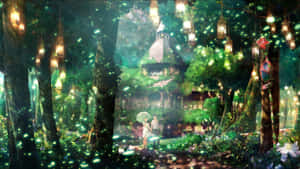 神秘的なダークグリーンの美的背景 — ダークグリーン エステティック 壁紙