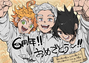 約束のネバーランドの画像 — アニメ 壁紙