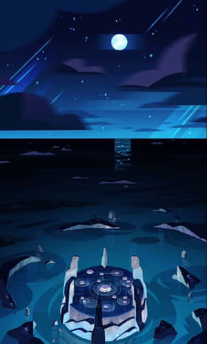 美しい山の景色をあしらったスマホ背景 — ギャラクシー Tab A 壁紙
