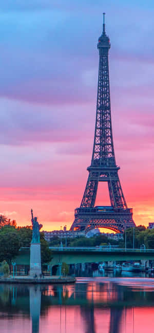 パリの背景 — 1320x2868 壁紙