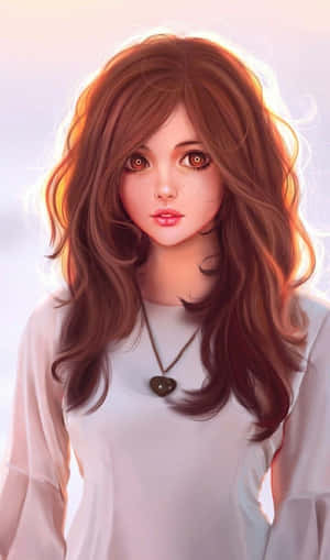 可愛い女の子の画像 — ギャラクシー Tab A 壁紙
