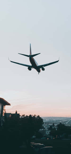 飛行機 iPhone — Pixel 7a 壁紙