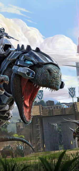 Ark Survival 4k — Redmi Note 15 壁紙