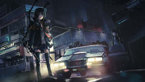 アニメの車背景 — アニメ カー 壁紙