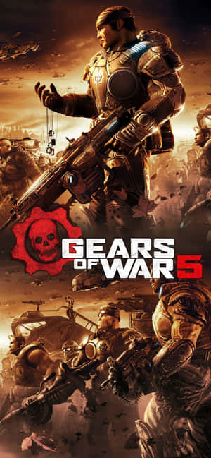 iPhone Xs Gears Of War 5 背景 — iPhone 14 Pro 壁紙