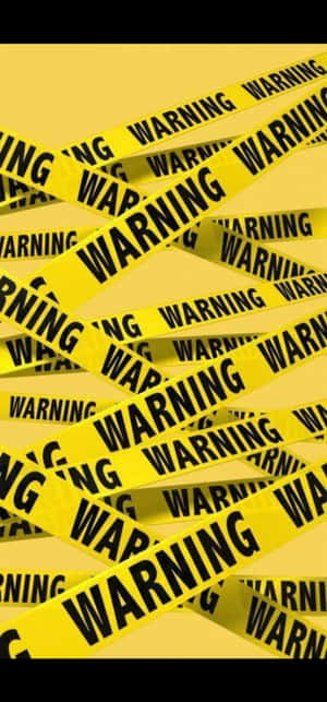 warning — iPhone 14 壁紙
