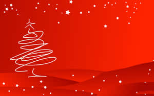 赤いクリスマスの背景