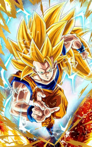 超サイヤ人の力に飛び込め — ギャラクシー Tab Active5 壁紙