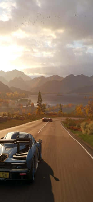 iPhone Xs Forza Horizon 4 背景 — Realme Note 壁紙