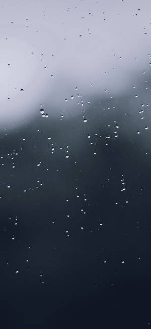 雨粒シンプルiPhone — Galaxy S26 壁紙