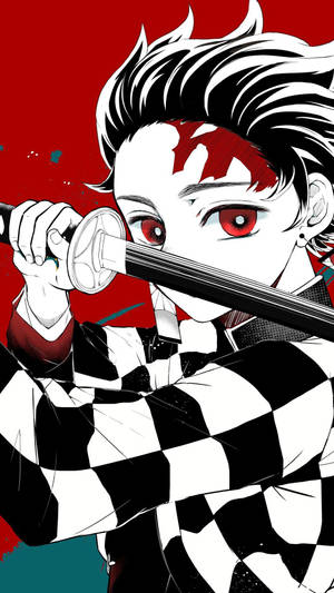 鬼滅の刃 スマホ壁紙 イラスト 炭治郎 — 鬼滅の刃 スマホ 壁紙