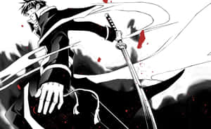 魅惑的な白黒アニメ風景 — 白黒アニメ 壁紙