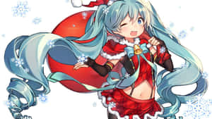 アニメクリスマス背景
