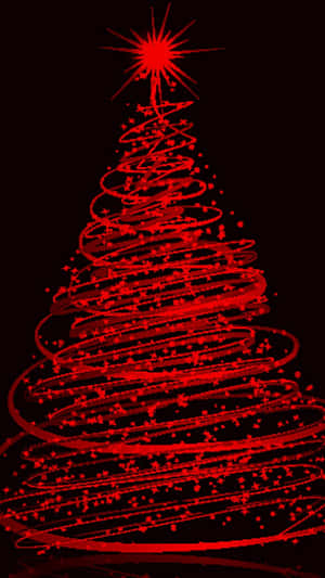 赤いクリスマスの背景