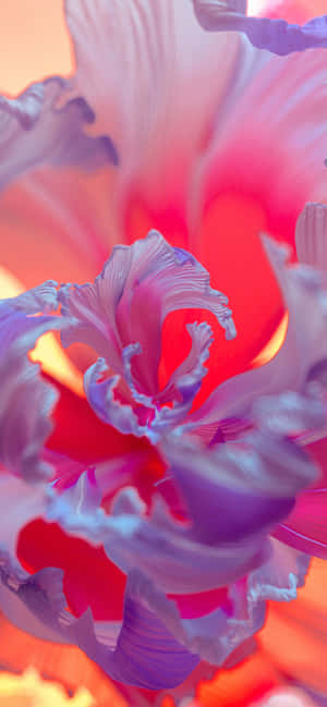 紫色の花の画像 — Infinix Hot 70 壁紙