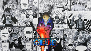 麦わらのコック サンジ 漫画パネル 壁紙 — 漫画のコマ 壁紙