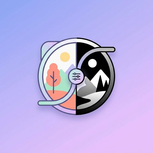 白黒写真変換ツール | wallpaper image tool preview