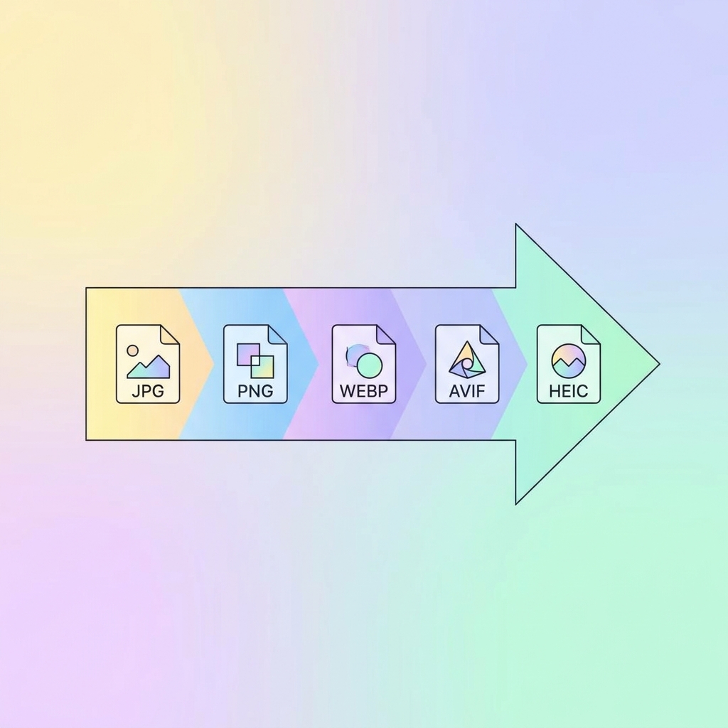 画像変換 ツールのイラスト