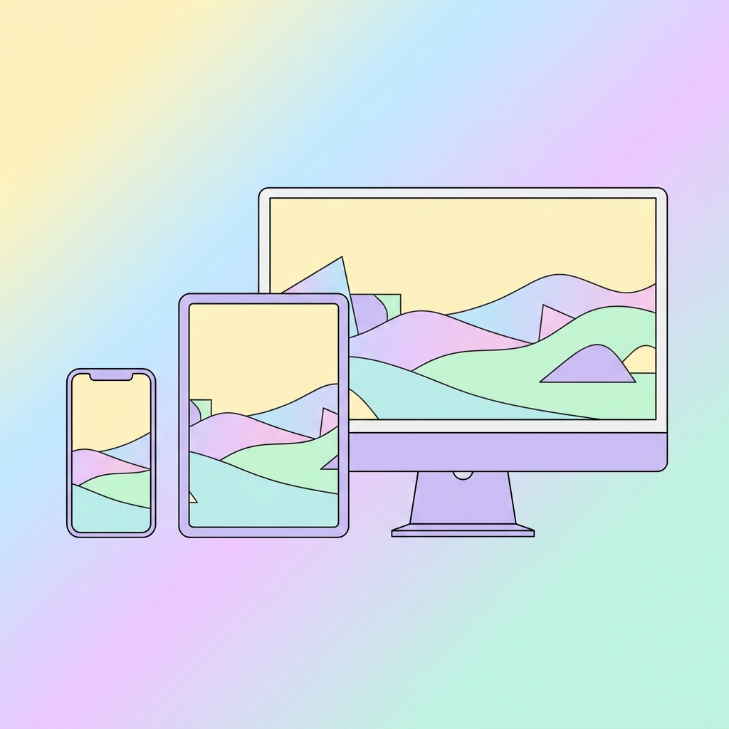 壁紙専用ツール ツールのイラスト